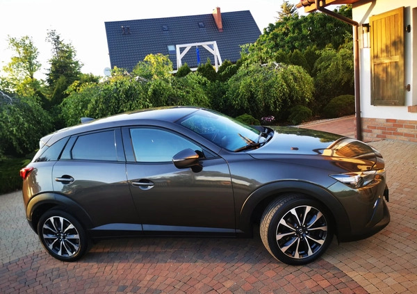 Mazda CX-3 cena 59900 przebieg: 169000, rok produkcji 2019 z Gorlice małe 277